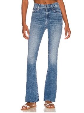 Mother Jeans Women's 29 High Waisted Weekender Skimp We The Animals
